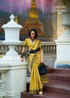 Black Cat By Rajpath Tissue Linen Saree Wholesale Clothing Suppliers In India